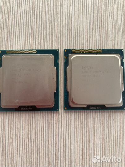 Процессоры i3, i5