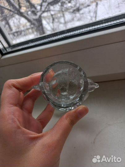 Хрустальная подставка для яйца 