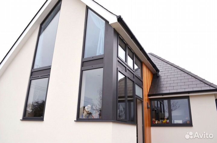 Алюминиевые окна холодный алюминий