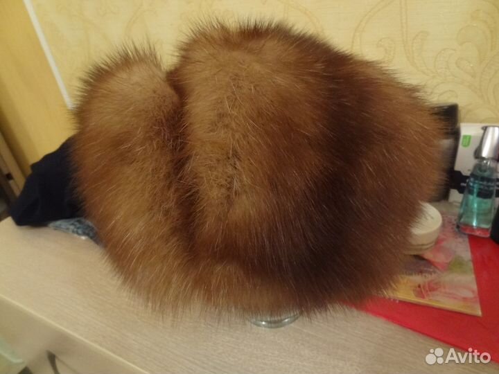 Шапка из соболя новая р.56-58