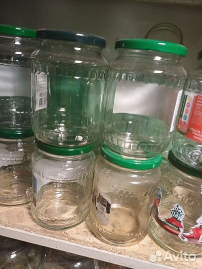 Банки с винтовой крышкой 0,7л- 60шт в наличии