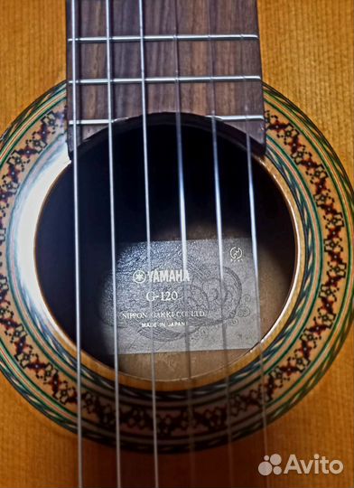 Классическая гитара Yamaha G-120 Япония