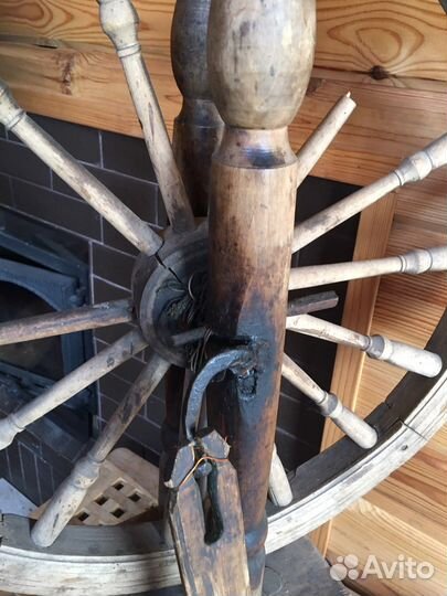 Прялка деревянная старинная