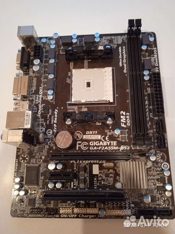 Материнская плата gigabyte ga-f2a55m-ds2 купить в Бронницах ...