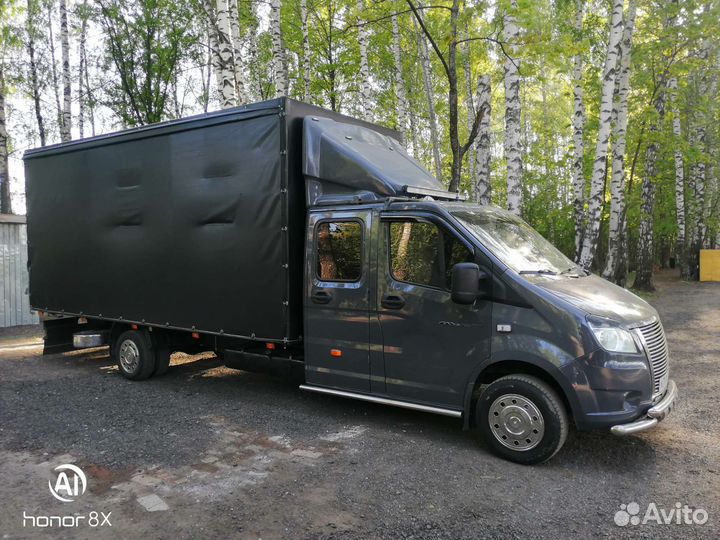 Грузоперевозки, грузчики.Газель-некст -фермер 5.2м