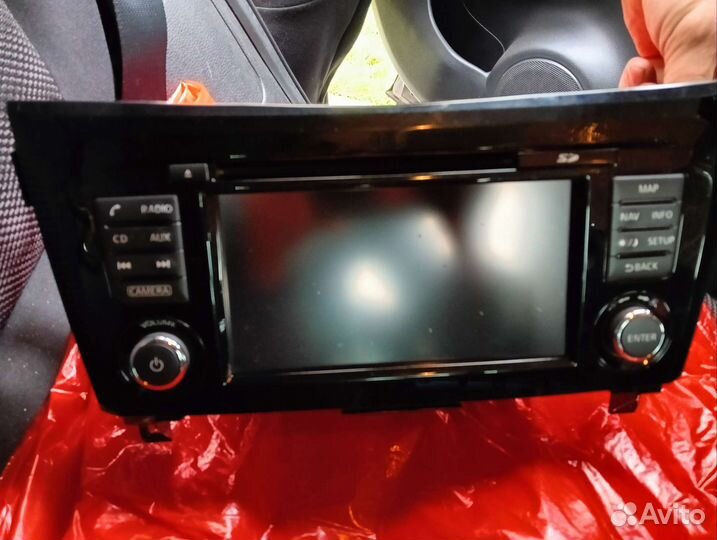 Магнитола nissan qashqai j11 оригинал