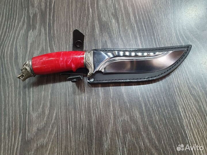 Нож охотничий волк 11018