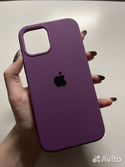 Чехол с защитным стеклом на iphone12