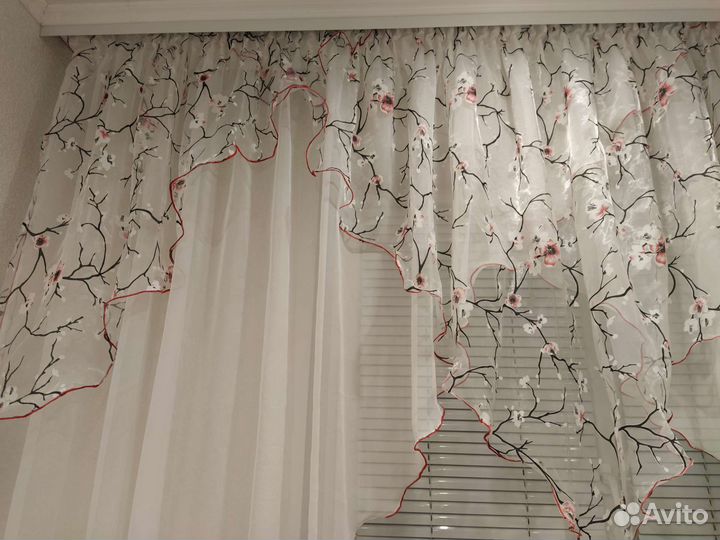 Тюль на кухню