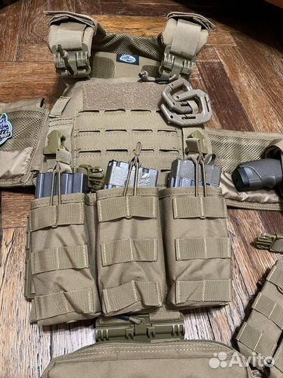 Бронежилет плитник разгрузка Urban Patriot