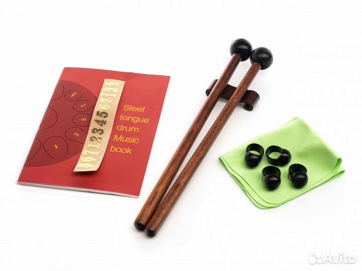 Глюкофон, 25см, Ре мажор, черный Foix FTD-1011D-BK