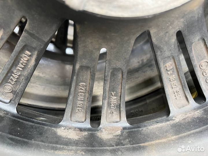 Оригинальные диски BMW R18 с зимней резиной