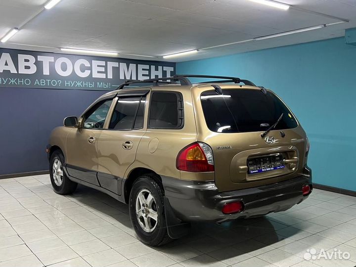Hyundai Santa Fe 2.7 AT, 2004, 180 000 км