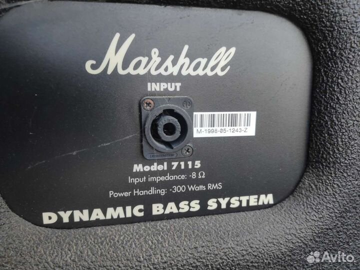 Marshall 7115 кабинет басс
