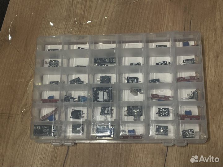 Набор датчиков 37 штук для Arduino, Raspberry Pi