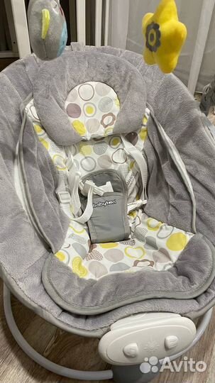 Электрокачеля шезлонг 2 в 1