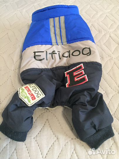 Комбинезон для маленькой собаки зима