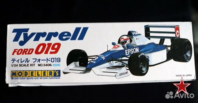 1/24 Modeler's Formula-1 Tyrell Ford 019