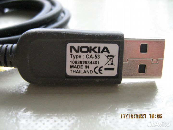 USB кабель Nokia type: CA-53