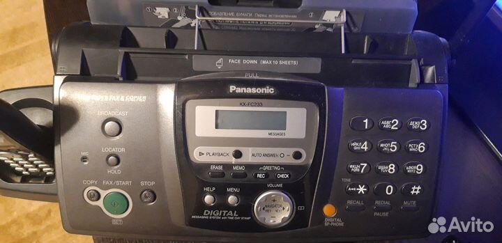 Телефон-Факс Panasonic KX-FC233RU