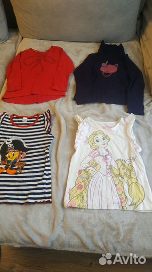 Пакет вещей для девочки 110 116