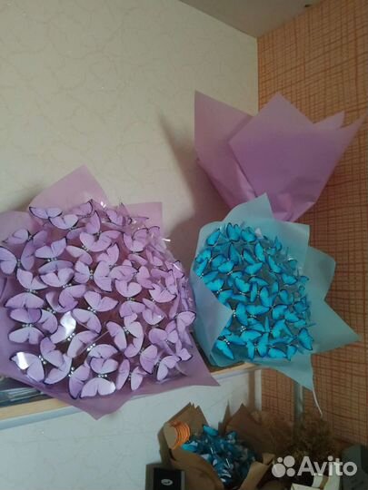 Букет из бабочек