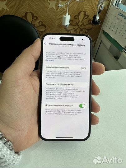 iPhone 14 pro 256 gb 98акб