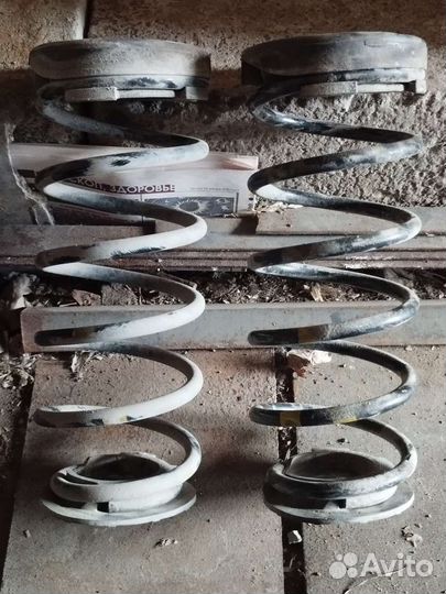 Пружины задние на hyundai solaris 1