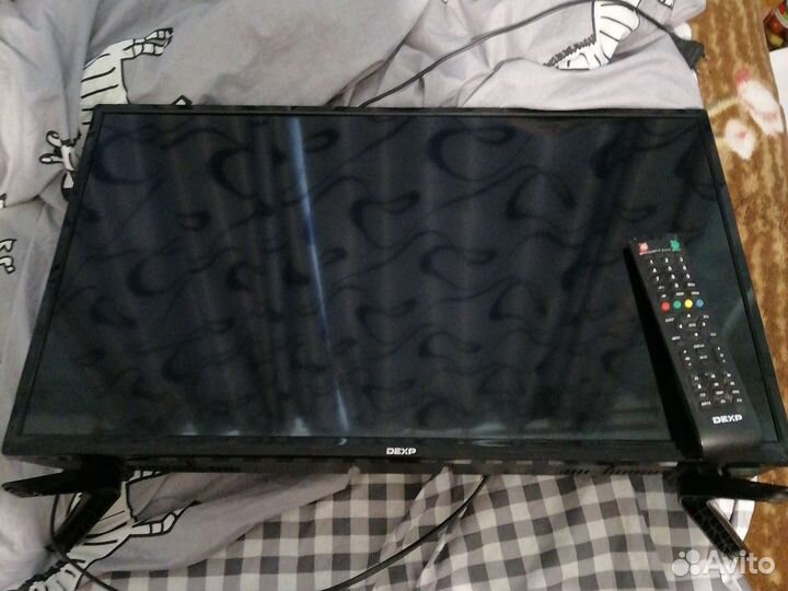 Рабочий телевизор dexp