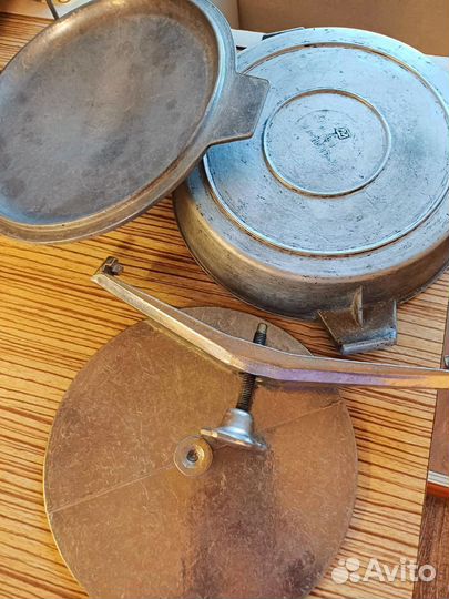 Сковорода алюминиевая СССР для цыплёнка табака