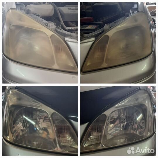 Полировка фар