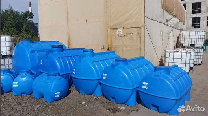 Ёмкости пластиковые от 1000 литров