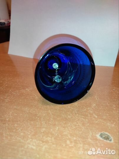 Колокольчик хрустальный Богемия