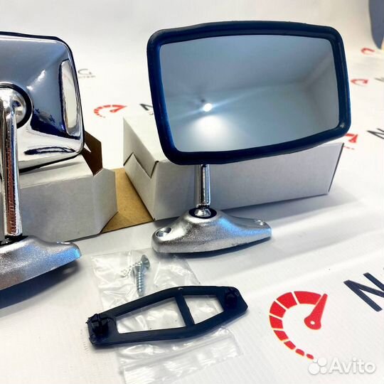 Боковые зеркала на ваз 2101, 2102, 2103, 2106 хром