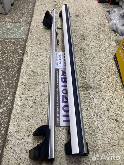 Багажник на крышу на рейлинги крыло