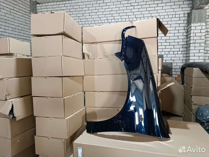 Крыло калина 1 левое темно синий (черника) 482