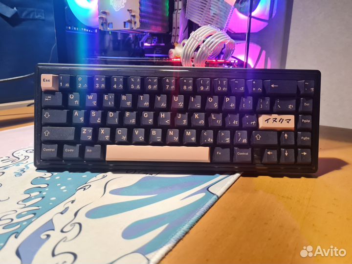 Кастомная клавиатура на базе GAS67