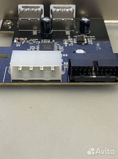 Контроллер Espada PCI-E USB 3.0 2+2 порта pcieusb2
