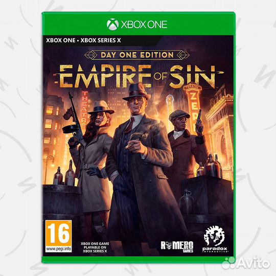 Empire of Sin Издание первого дня Xbox One, русски