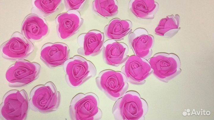 Розы из фоамирана