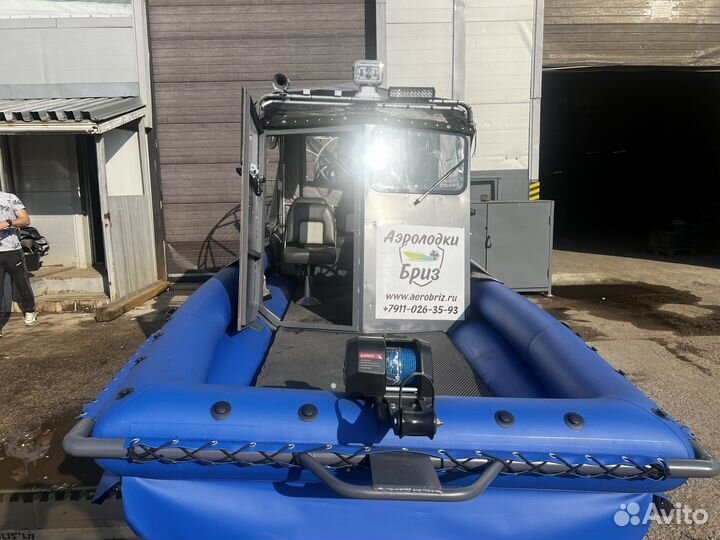Аэролодка Бриз 550 Honda 200 л.с
