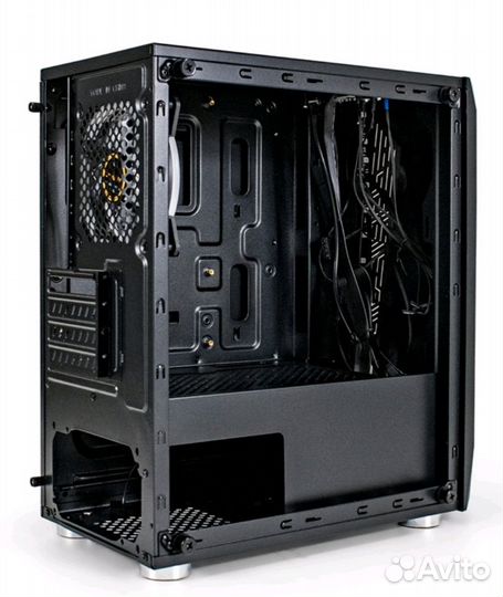 Игровой корпус для пк. Новый. Стекло. 370мм видюха