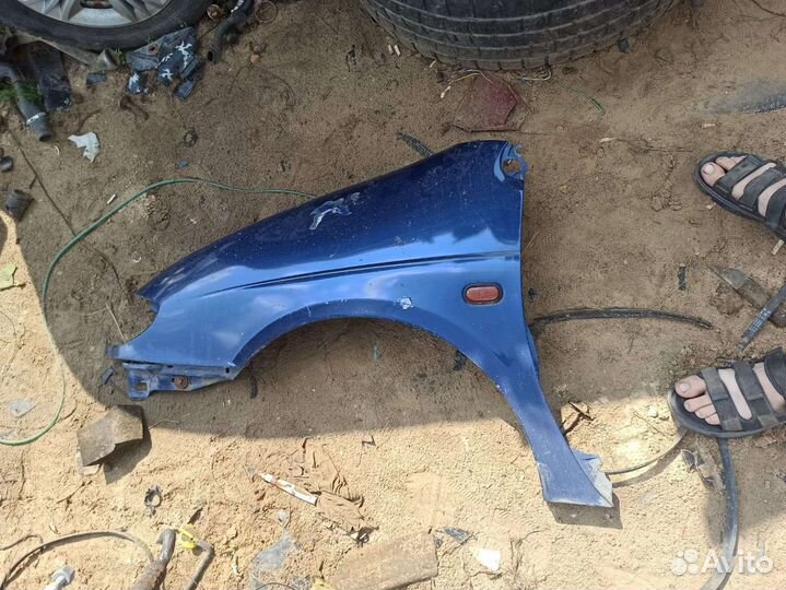 Крыло renault scenic 1 дорест пластиковое