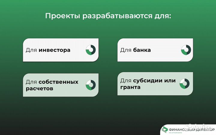 Бизнес-планы, финансовые модели, тэо на заказ