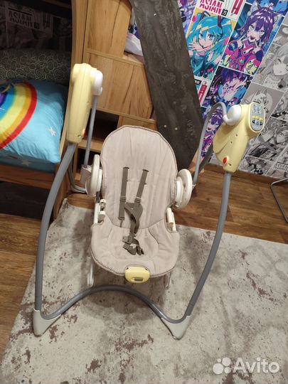 Детские электронные качели бу
