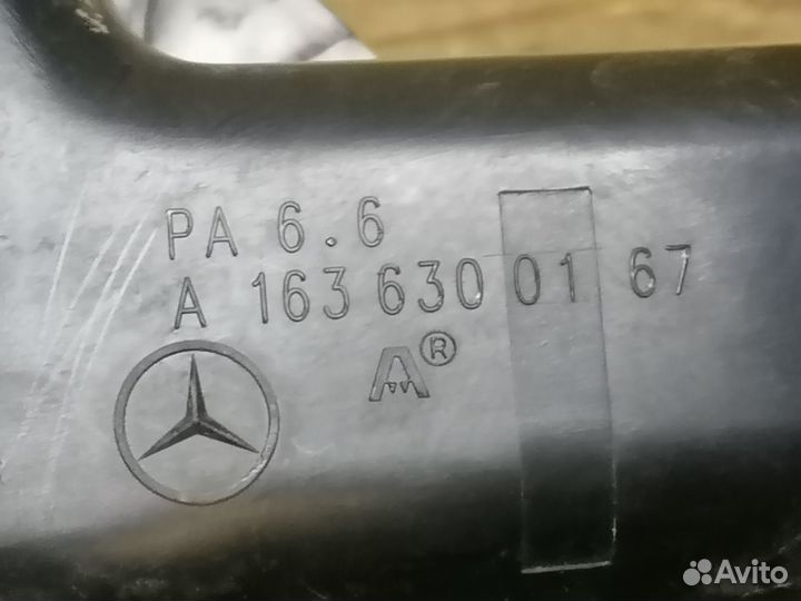 Механизм лючка бензобака ML320 W163