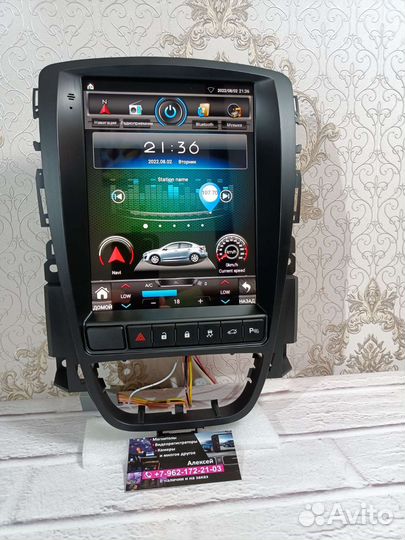 Магнитола Opel Astra J android Тесла новая