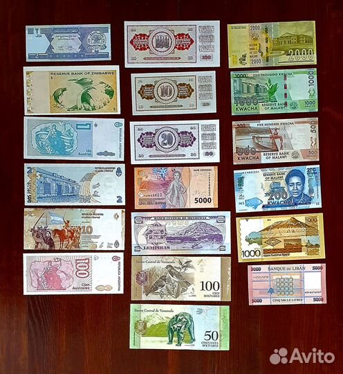 Банкноты разных стран 5