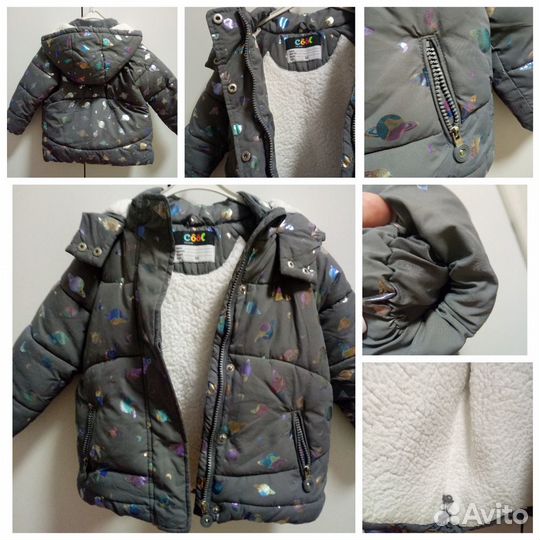 Зимняя одежда на девочку 92-104