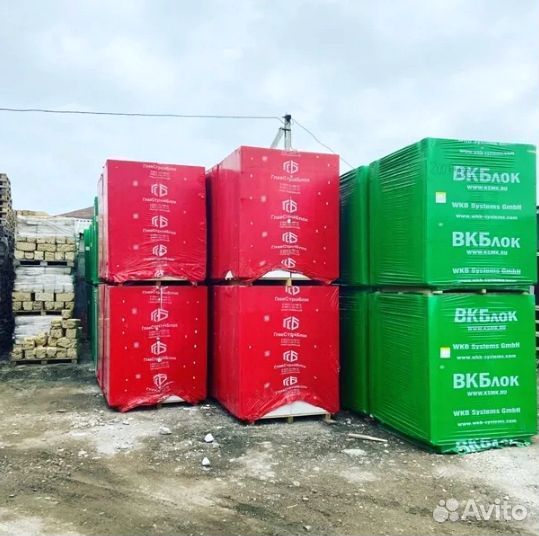 Газоблок / Газобетон / Шлакоблок